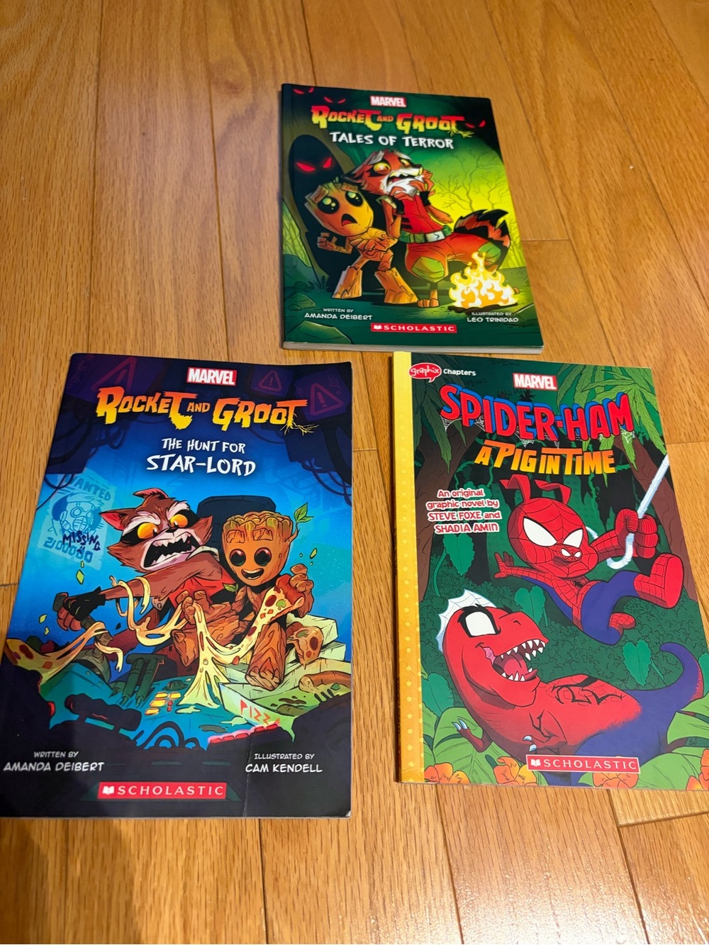 Marvel Kids Graphic Books from Scholastic